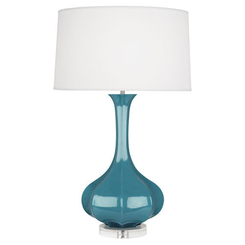 media image for pike 32 75h x 11 5w table lamp by robert abbey 27 299