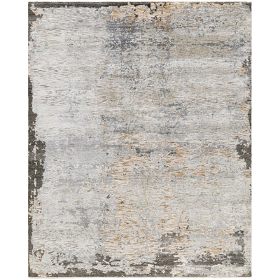 product image of Ocean OCE-2300 Hand Knotted Rug in Light Grey & Charcoal by Surya 565