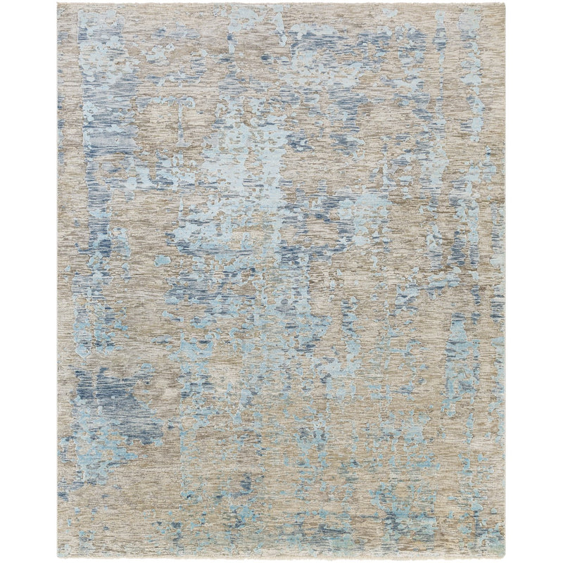 media image for Ocean OCE-2301 Hand Knotted Rug in Denim & Light Grey by Surya 225