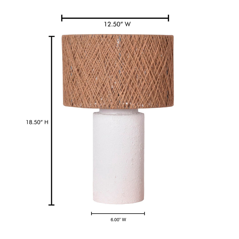 media image for Aine Table Lamp Natural 14 25