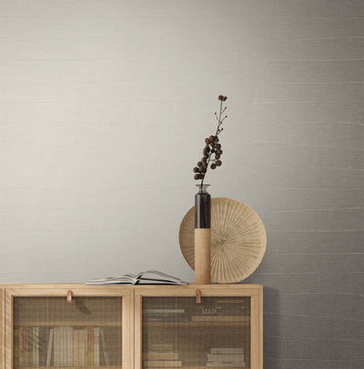 product image for Natural Grid Wallpaper in Taupe 26