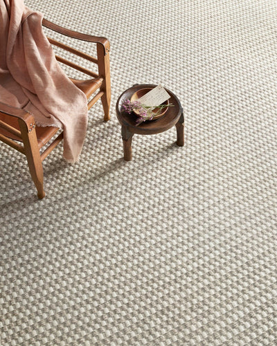 product image for Ojai Hand Loomed Ivory Stone Rug By Amber Lewis X Loloi Ojaioja 01Ivsn160S 4 49