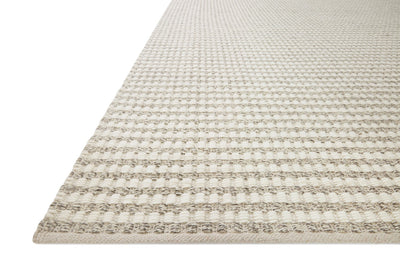 product image for Ojai Hand Loomed Ivory Stone Rug By Amber Lewis X Loloi Ojaioja 01Ivsn160S 3 76