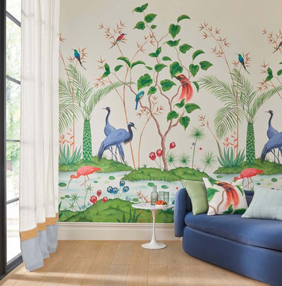 product image for Mirage Ivory Wallpaper from the Empyrea Collection by Osborne & Little 42