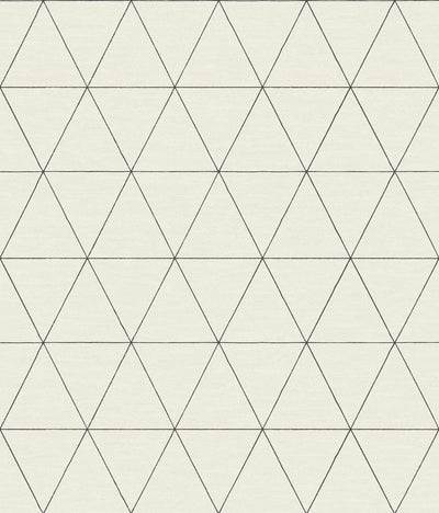 product image of Ridge White and Black Wallpaper from the Magnolia Open Sheet Collection by Joanna Gaines 551