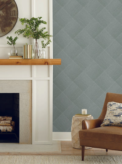 product image for Channel Denim Wallpaper from the Magnolia Open Sheet Collection by Joanna Gaines 60