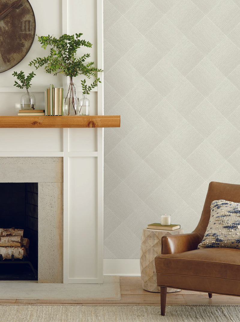 media image for Channel Whitewash Wallpaper from the Magnolia Open Sheet Collection by Joanna Gaines 268