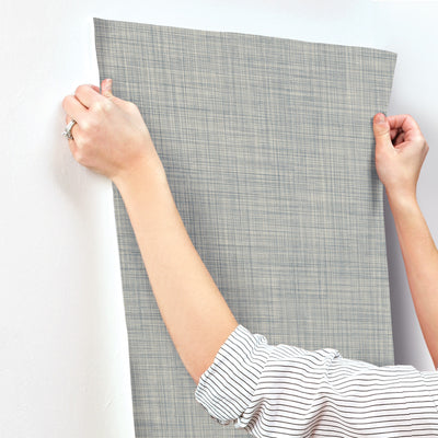 product image for Traverse Denim Wallpaper from the Magnolia Open Sheet Collection by Joanna Gaines 76
