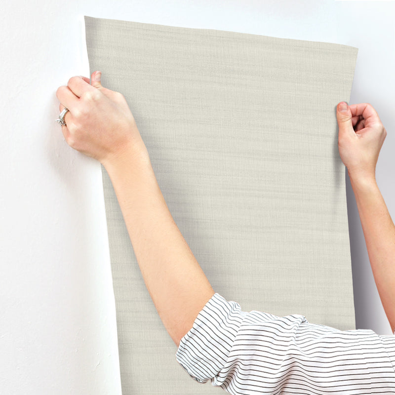 media image for Washed Linen Loft Wallpaper from the Magnolia Open Sheet Collection by Joanna Gaines 290