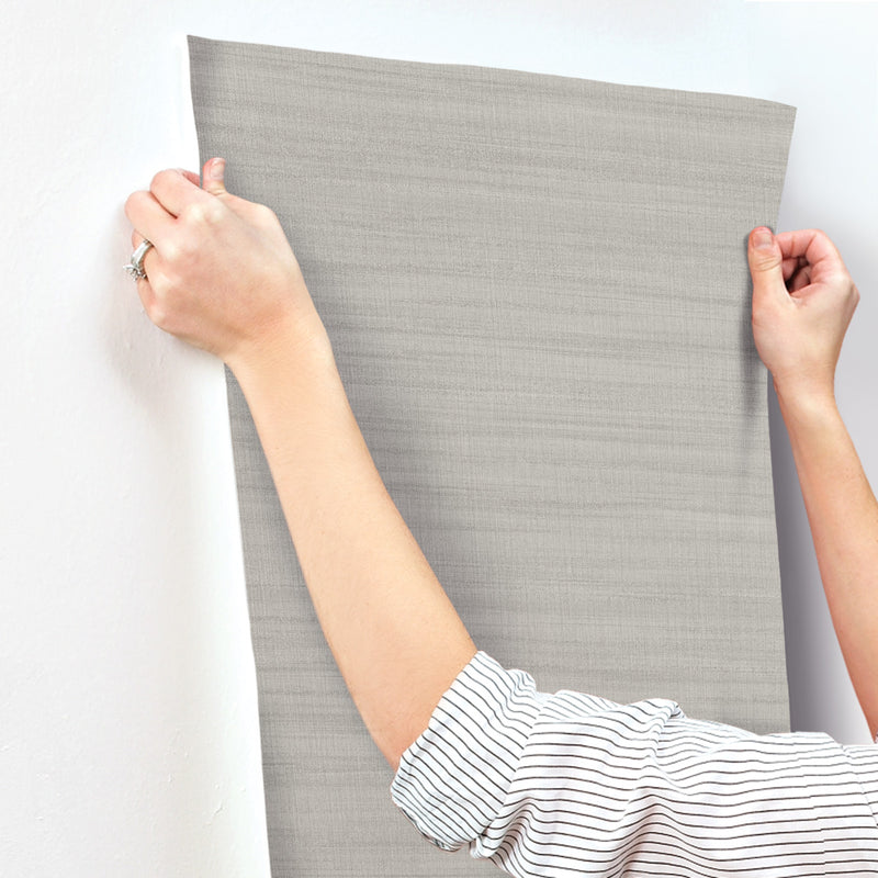 media image for Washed Linen Gravel Wallpaper from the Magnolia Open Sheet Collection by Joanna Gaines 254