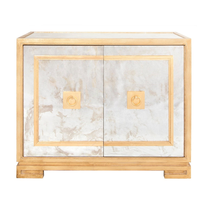 media image for Mirror 2 Door Cabinet With Greek Key Detail By Bd Studio Ii Ophelia G 1 219