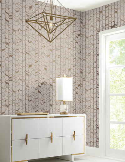 product image for Perfect Petals Wallpaper in Beige/Gold by Candice Olson for York Wallcoverings 32
