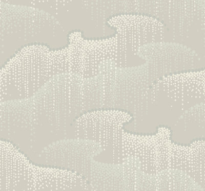 product image of Moonlight Pearls Wallpaper in Light Taupe by Candice Olson for York Wallcoverings 513