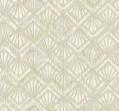 product image of sample modern shell wallpaper in beige by candice olson for york wallcoverings 1 538