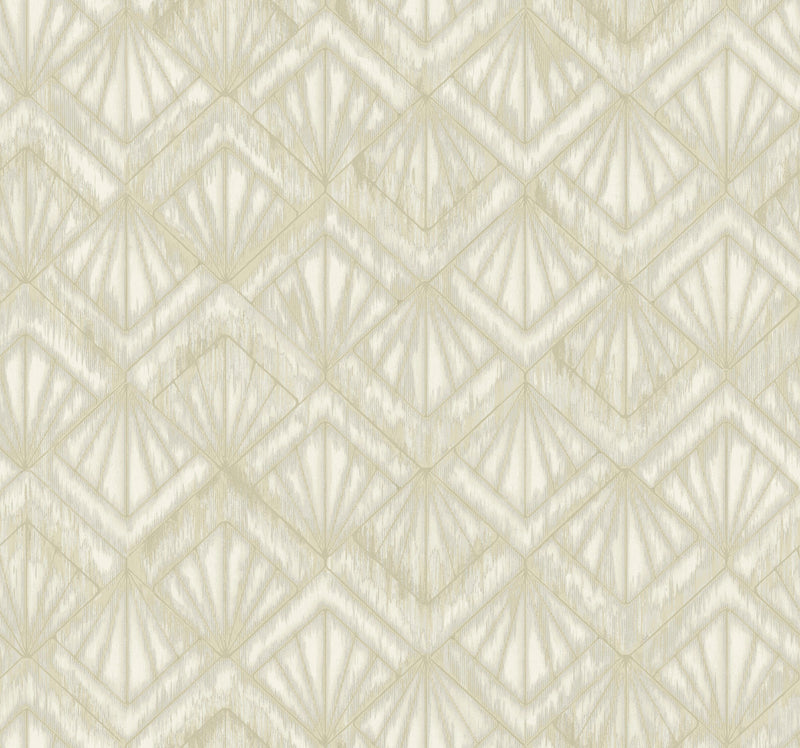 media image for sample modern shell wallpaper in beige by candice olson for york wallcoverings 1 224