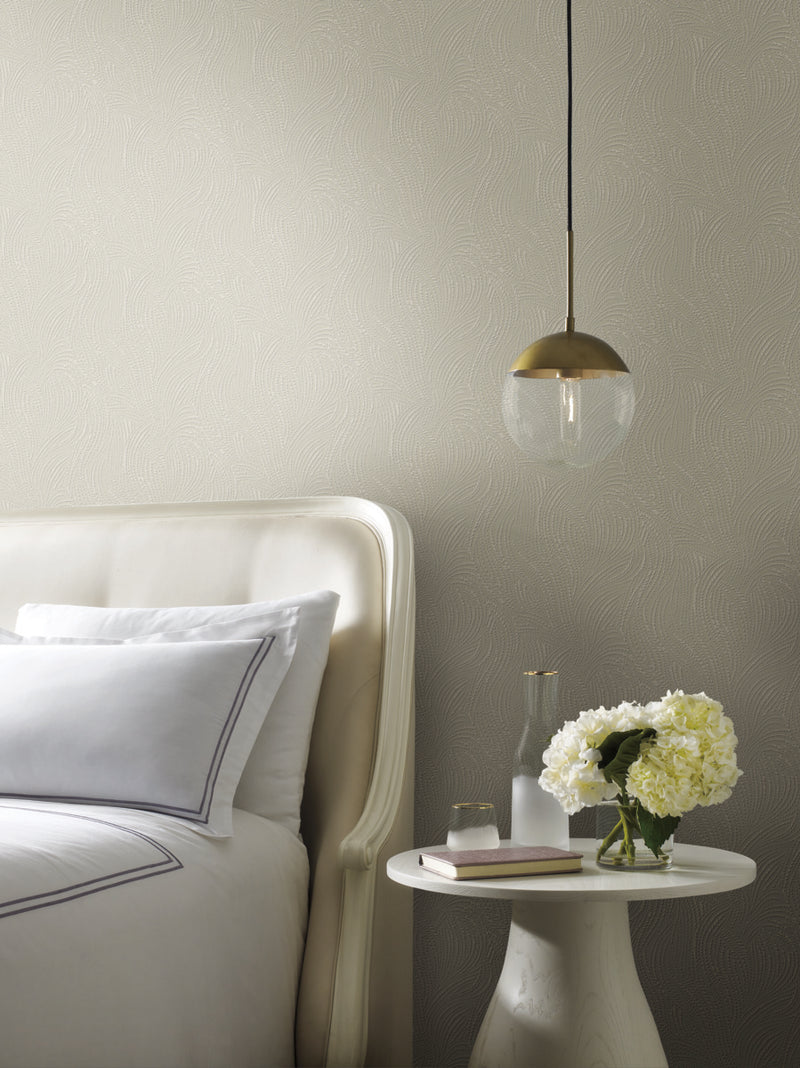 media image for Tempest Wallpaper in Beige by Candice Olson for York Wallcoverings 227
