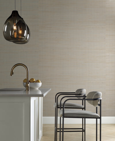 product image for Metallic Jute Wallpaper in Silver/Beige by Candice Olson for York Wallcoverings 39