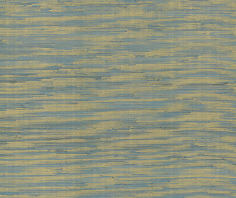 media image for sample metallic jute wallpaper in gold blue by candice olson for york wallcoverings 1 234