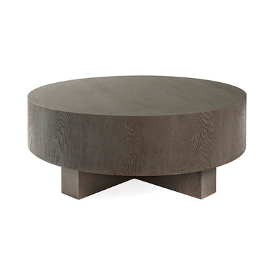 product image of thick top coffee table with cross base by bd studio ii oslo co 1 594