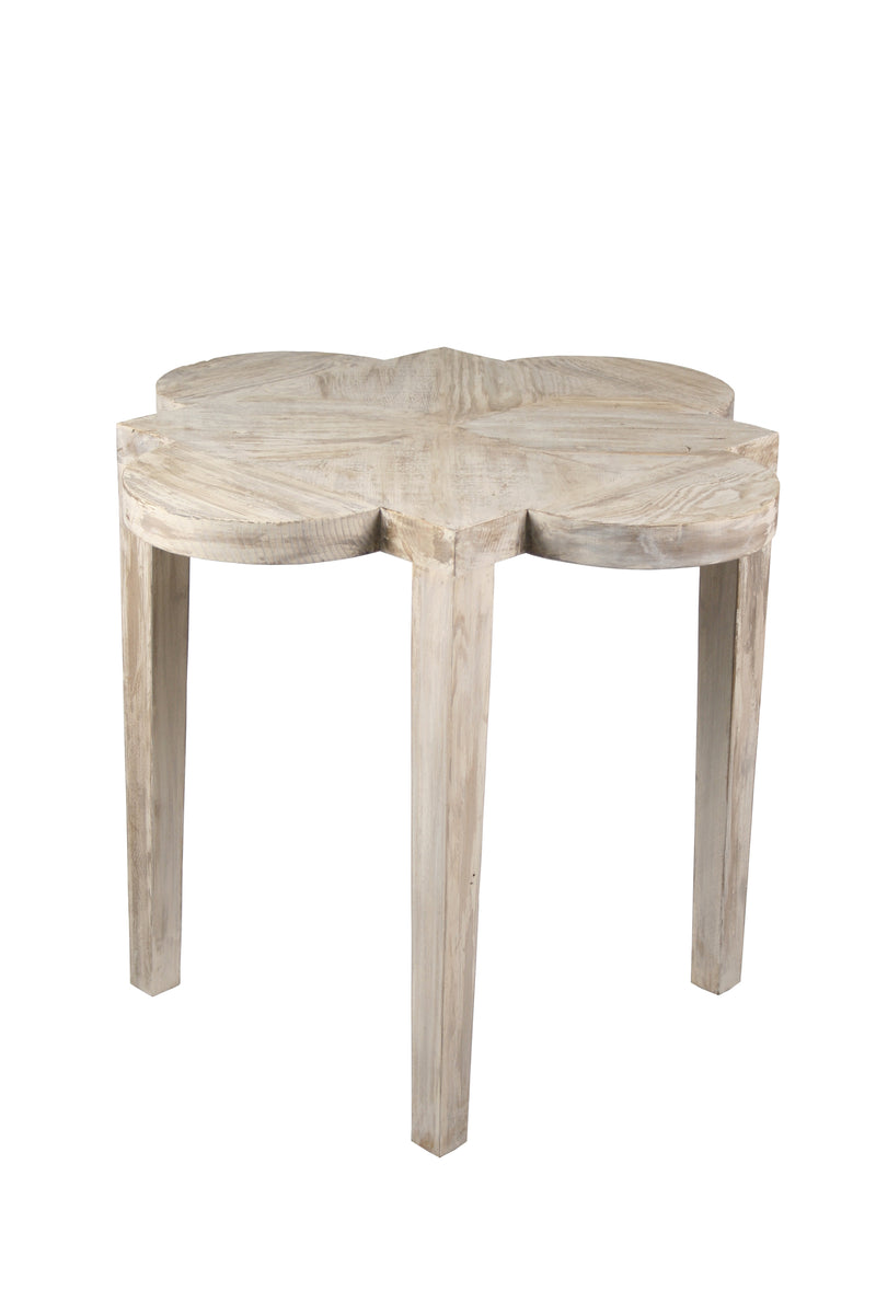 media image for reclaimed lumber quatre feuille side table 1 244