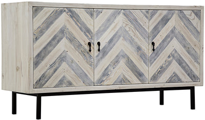 product image for reclaimed lumber chevron sideboard 2 90