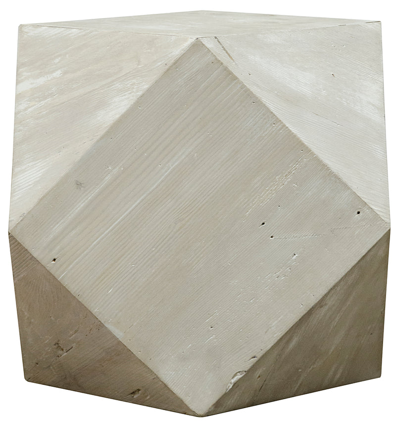 media image for reclaimed lumber iconsahedron side table 2 26