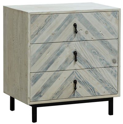 product image for reclaimed lumber chevron nightstand 2 30