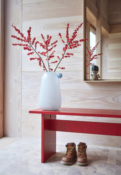 product image for kotai bench cherry red by oyoy l300257 2 23