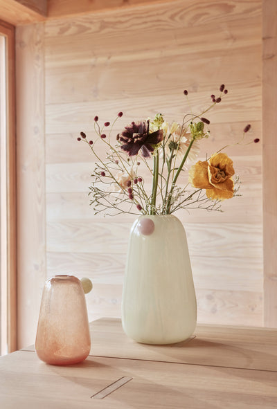 product image for inka vase small taupe by oyoy l300212 4 96