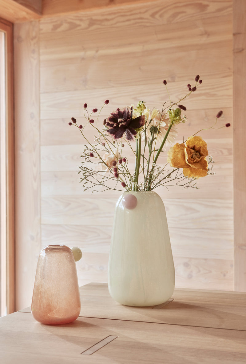 media image for inka vase small taupe by oyoy l300212 4 269