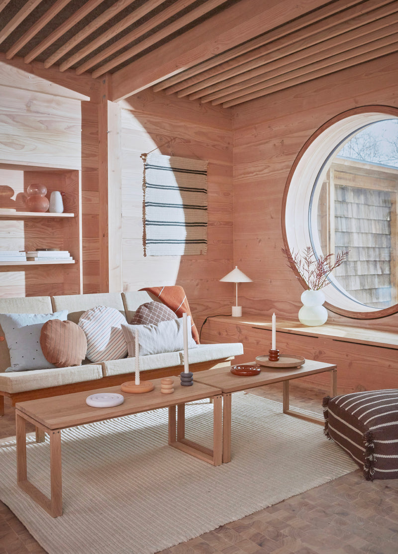 media image for kyoto dot cushion square dusty blue by oyoy l300286 3 24