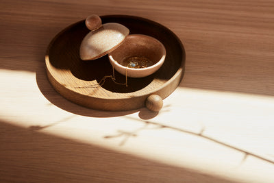product image for inka wood tray round small dark by oyoy l300220 5 53