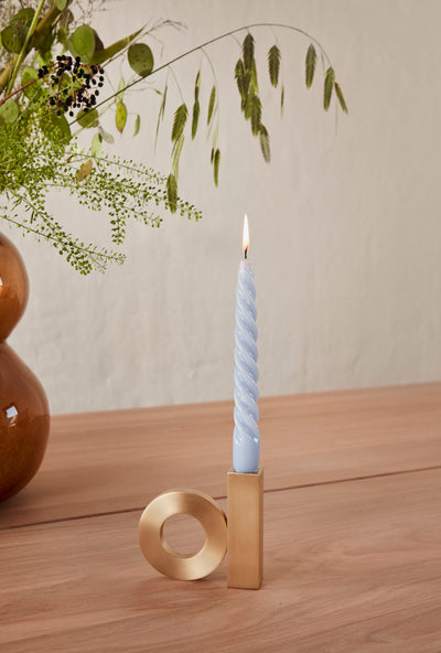 product image for baari solid brass candleholder by oyoy l300235 7 73