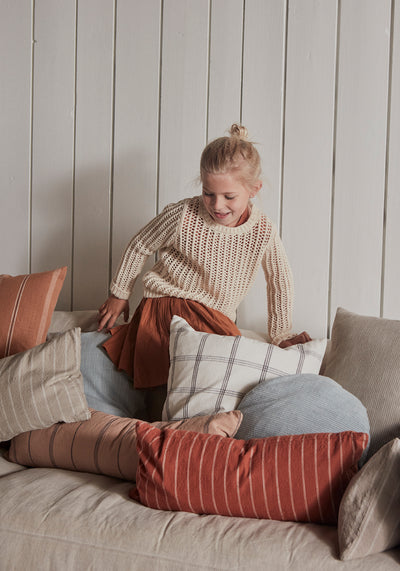 product image for kyoto cushion square offwhite by oyoy 2 14