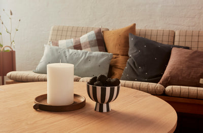 product image for kyoto dot cushion long dusty blue by oyoy l300288 2 55