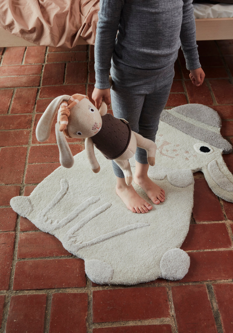 Shop Hopsi Rabbit Rug | Burke Decor