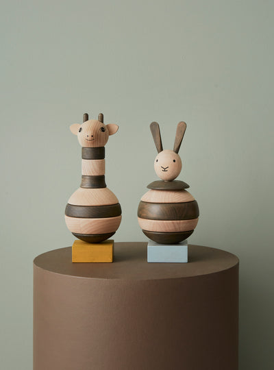 product image for wooden stacking giraffe by oyoy m107163 2 56