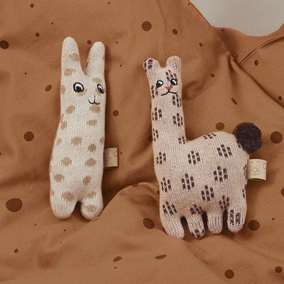 product image for baby rattle lama design by oyoy 2 6