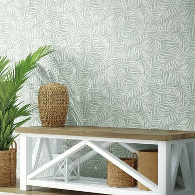 product image for Oahu Fronds Wallpaper in Eucalyptus from the Water's Edge Collection by York Wallcoverings 95