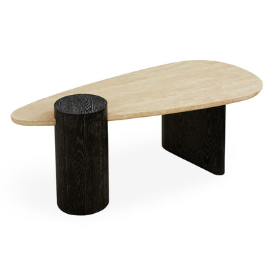 product image for Oeuf Travertine Cocktail Table 50