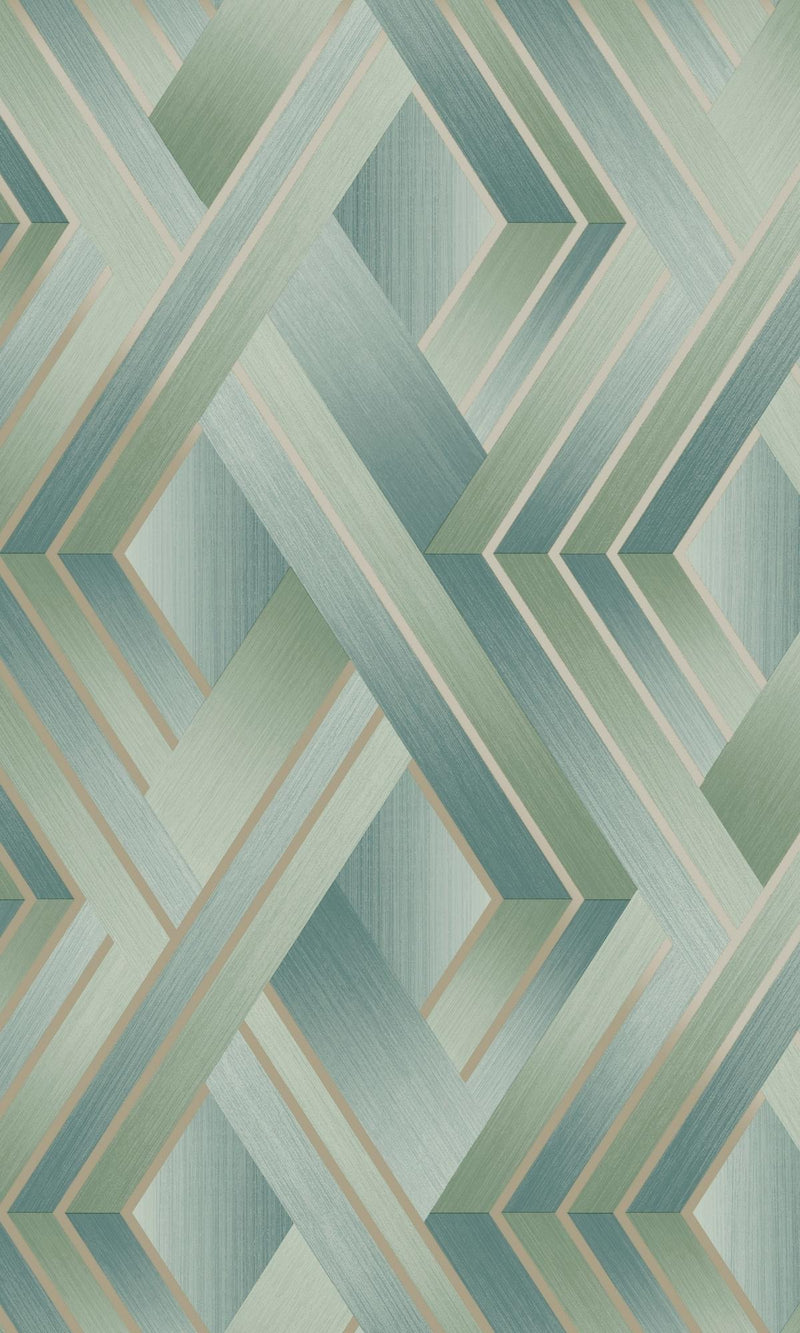 media image for sample duck egg soft vignette geometric stripes wallpaper by walls republic 1 29