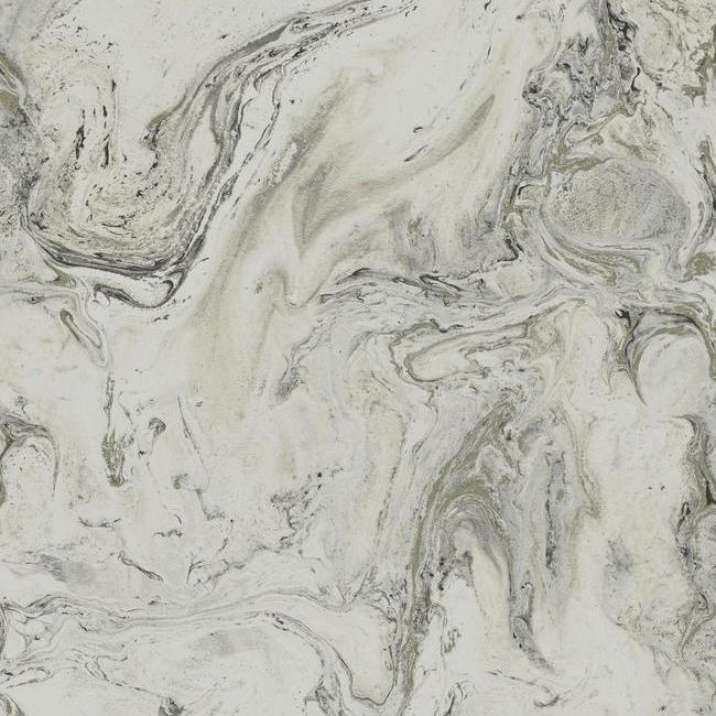 media image for sample oil and marble wallpaper in grey and glint from the natural opalescence collection by antonina vella for york wallcoverings 1 210