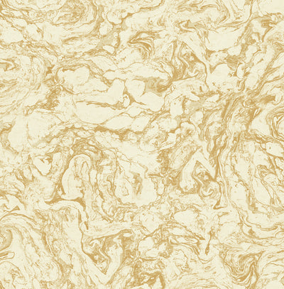 product image for Oil and Water Wallpaper in Gold from the Caspia Collection by Wallquest 14