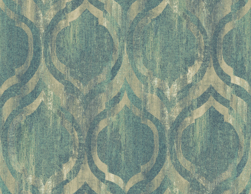 media image for Old Danube Wallpaper in Blue from the Lugano Collection by Seabrook Wallcoverings 245