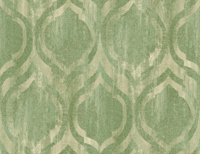 product image of sample old danube wallpaper in green from the lugano collection by seabrook wallcoverings 1 521