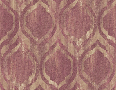 product image of sample old danube wallpaper in purple from the lugano collection by seabrook wallcoverings 1 597