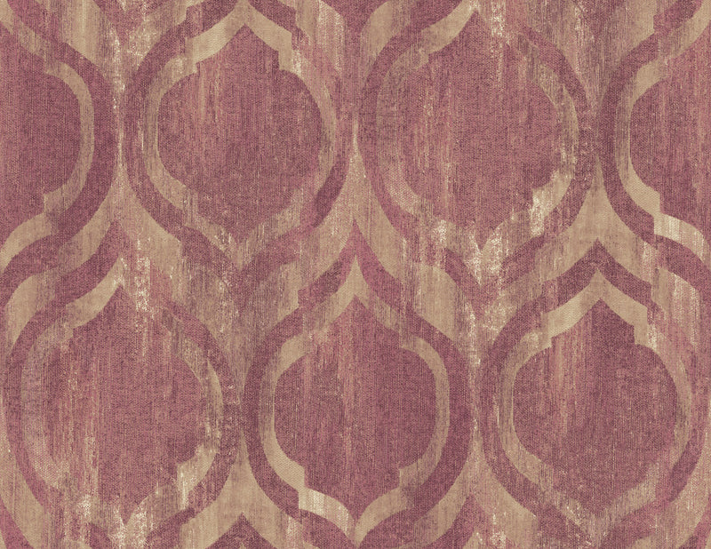 media image for Old Danube Wallpaper in Purple from the Lugano Collection by Seabrook Wallcoverings 256