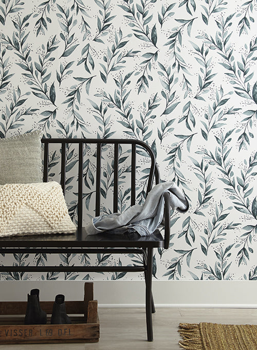 media image for Olive Branch Wallpaper from Magnolia Home Vol. 2 by Joanna Gaines 234