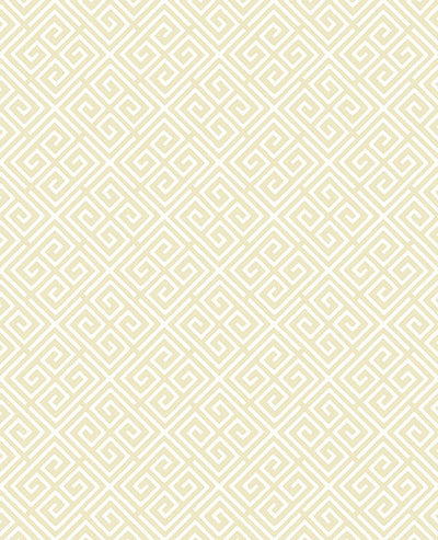 product image of sample omega gold geometric wallpaper from the symetrie collection by brewster home fashions 1 566