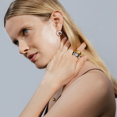 product image for Curve Earrings in Various Styles by Georg Jensen 92